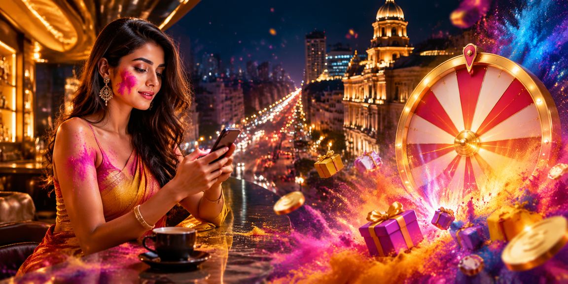 Bangalore MG Road festive casino and roulette scene