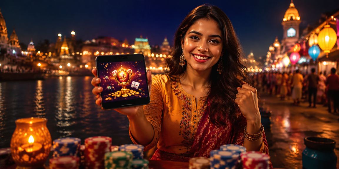 Pune city night market showing mobile payment usage
